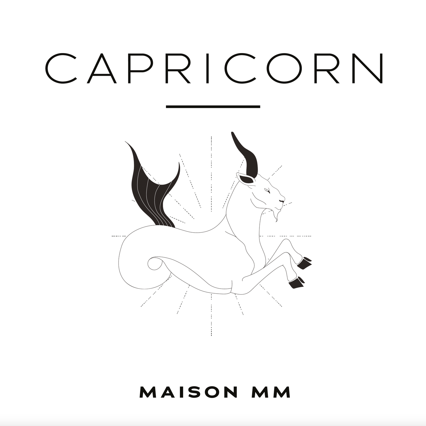 Maison MM Zodiac Capricorn Candle - Natural Wax