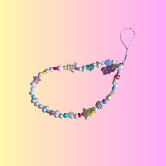 Pastel Gummy Bear Phone Charms