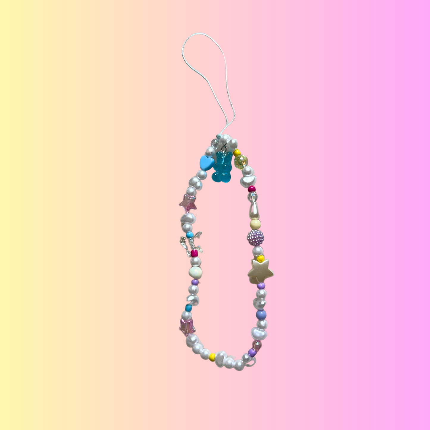 Pastel Gummy Bear Phone Charms