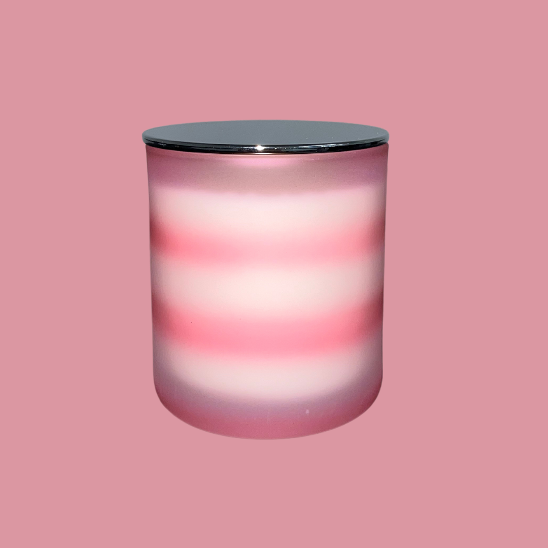 Pink Saturn Candle