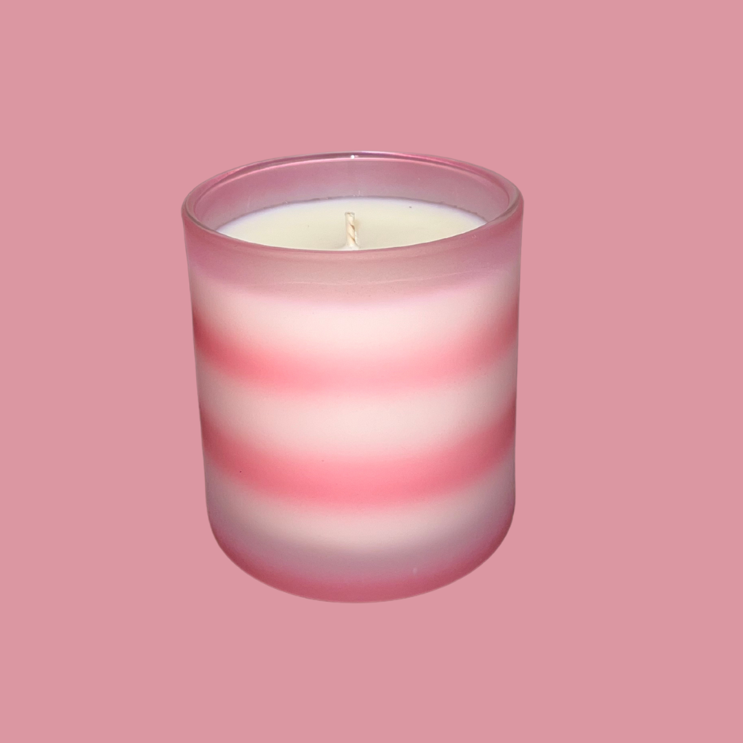 Pink Saturn Candle