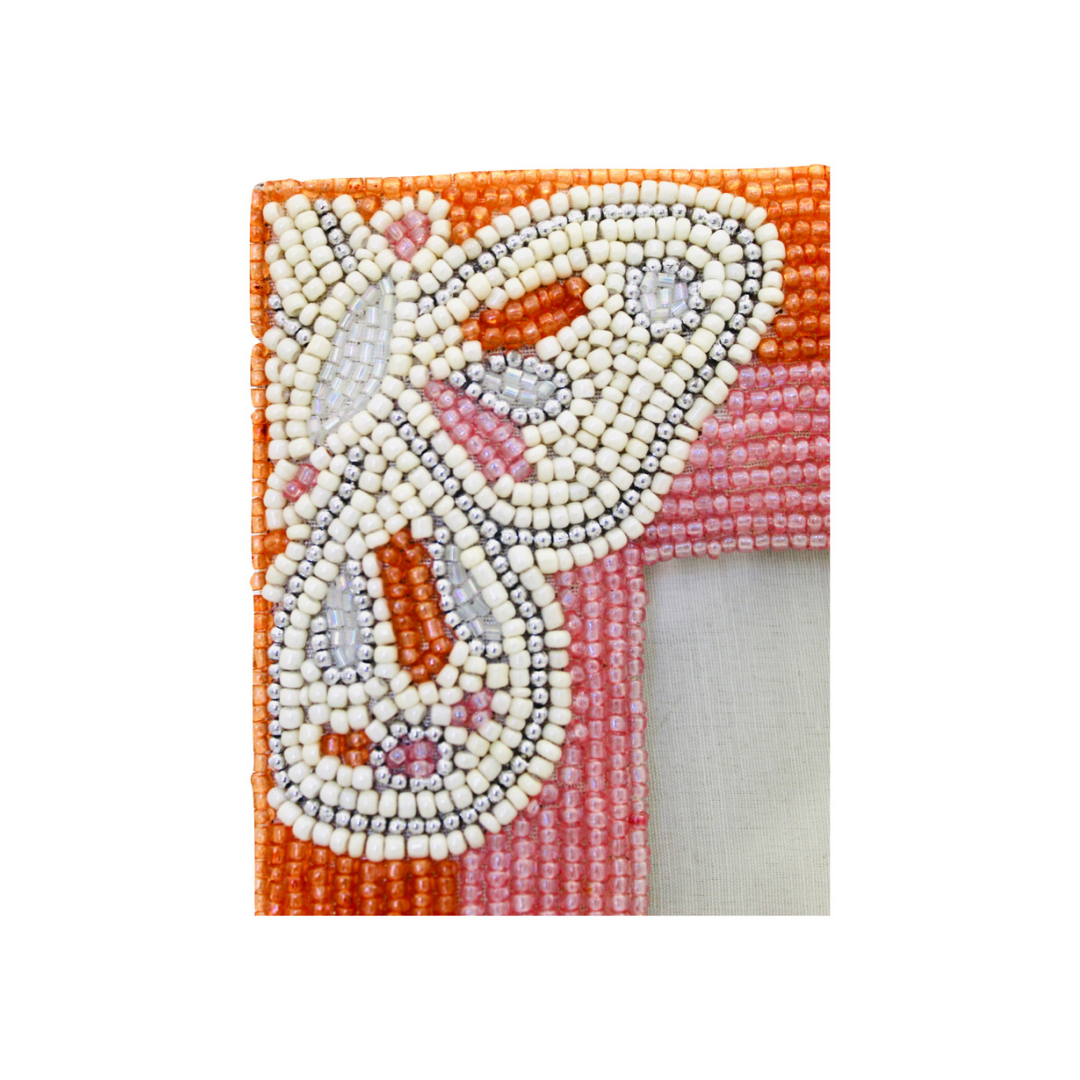 Butterfly Photo Frame - Glass Beads