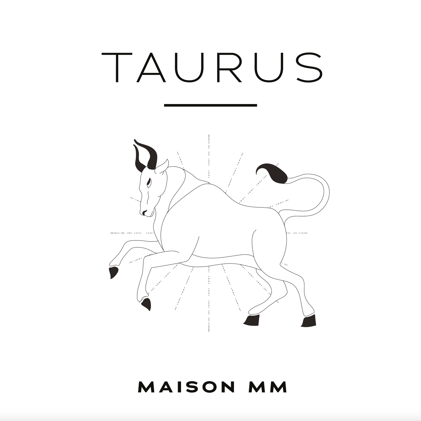 Maison MM Zodiac Taurus Candle - Natural Wax