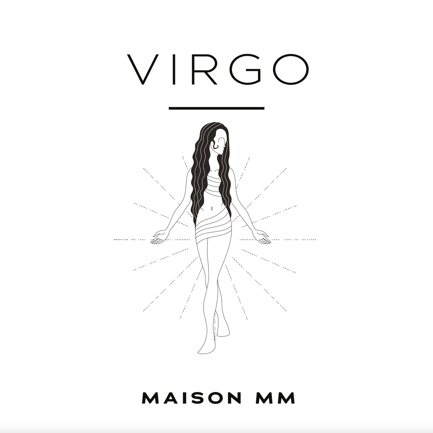 Maison MM Zodiac Virgo Candle - Natural Wax